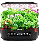 Growell Hydroponics Growing System Kit, 17 Pods Herb Garden with 102 28W Full-Spectrum Grow Light...
