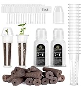 Hydroponics Growing System 12 Pods, Growell Smart Herb Garden with 96 38W LED Grow Lights, 10L Do...