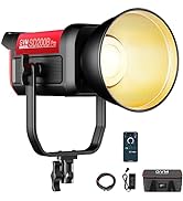 GVM 200W LED Video Light with Softbox, SD200B Photography Lighting Kit with Bluetooth Mesh Networ...