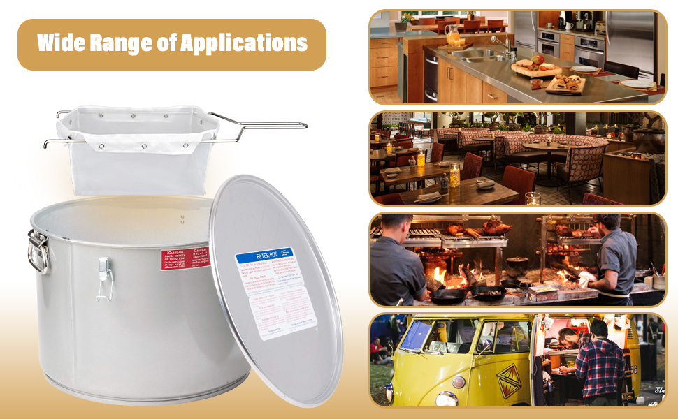 Oil Strainer for Deep Fryer
