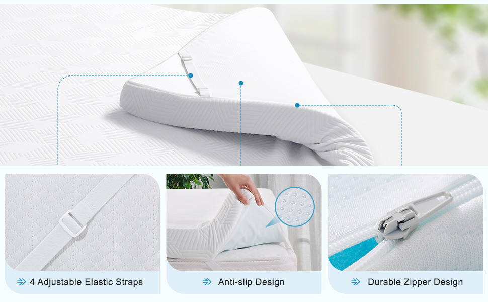 memory foam mattress topper