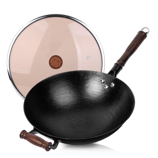 WANGYUANJI Cast Iron Wok