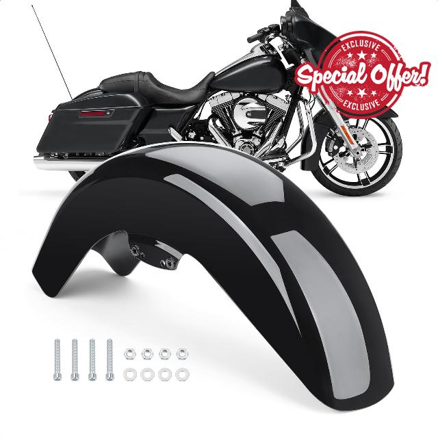 Plastic Front Fender For Harley Davidson Touring Street Road Glide 2014-2023