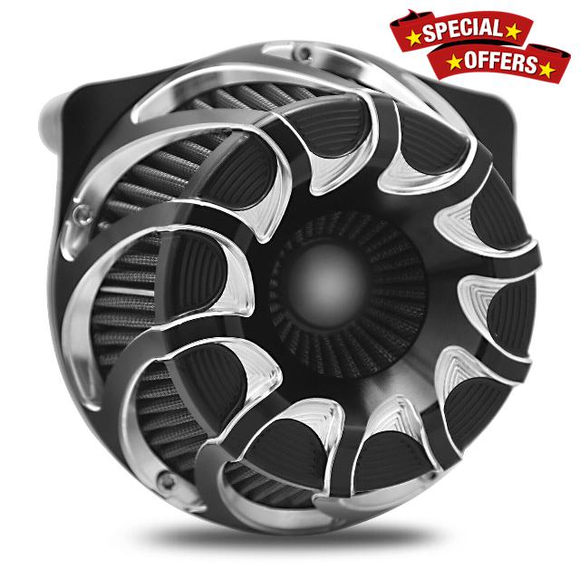 Black Drift AIR CLEANER intake filters for harley 2008-2016 FLHR Road King FLHX Street Glide 2016-2017 FLS Softail Slim