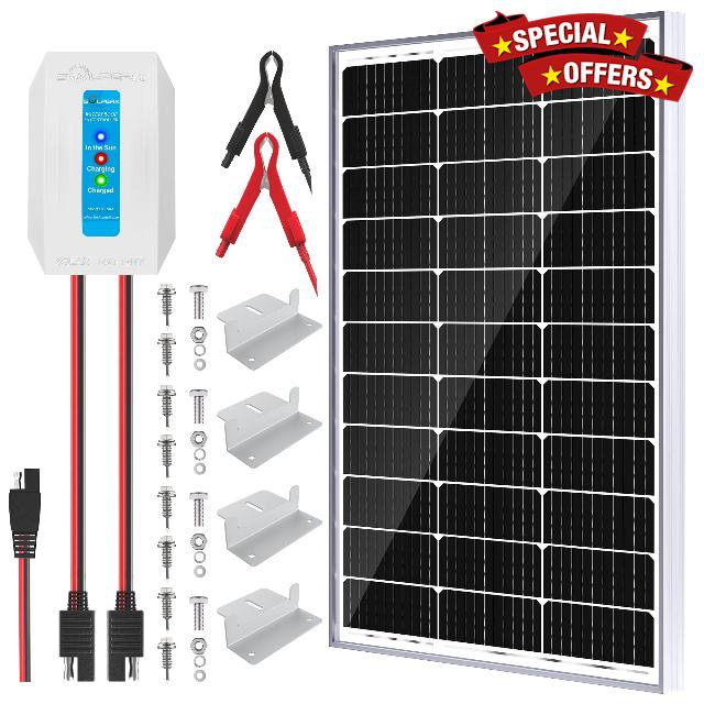 SOLPERK Solar Panel Kit 100W 12 V