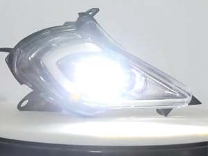 LED Headlights Assembly Kit for Yamaha Raptor 250 350 700 YFZ450 YFZ450R YFZ450X Wolverine 350 450