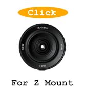 7artisans 18MM F6.3 Mark II UFO Lens Compatible with Sony E Mount, APS-C, Prime Lens, Ultra-Thin ...
