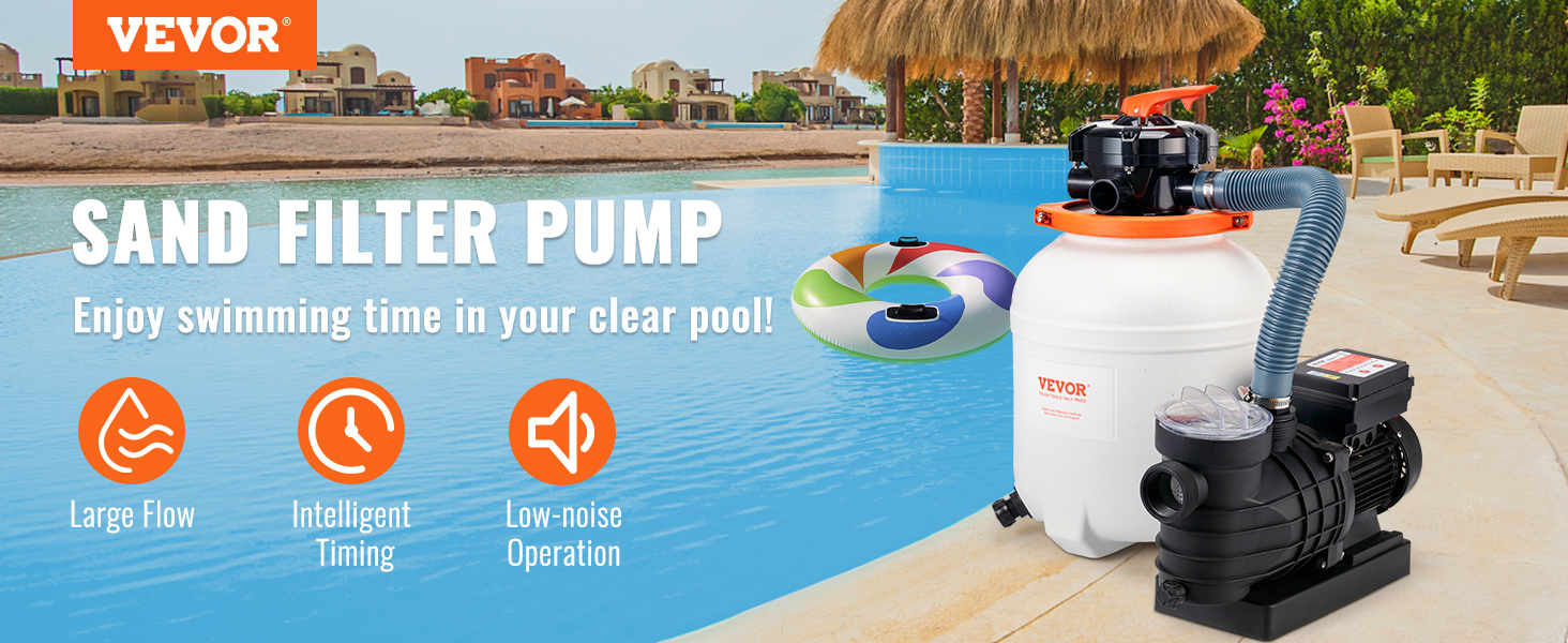 sand filter pump 12inch