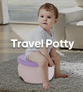 Potty Training Toilet Seat for Boys and Girls with Adjustable Steps, Toddlers Toilet Seat Suitabl...