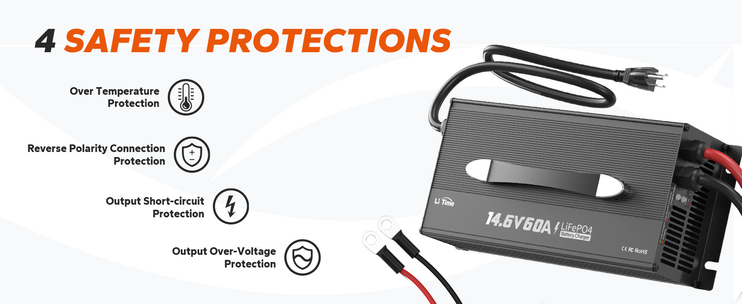 14.6V60A Battery Charger