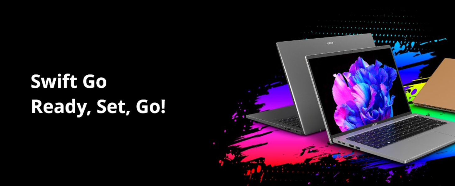 Acer Swift Go; touch screen laptop; Twinair; purifiedview; intel 13th gen; intel evo laptop; 16:10