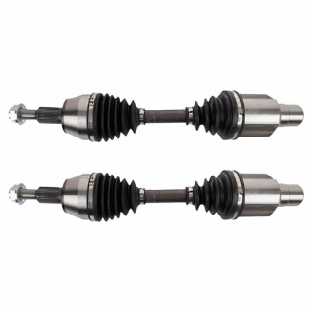 TRQ Front CV Axle Assembly Set Compatible with 2007-2009 Chrysler Aspen 2004-2009 Dodge Durango