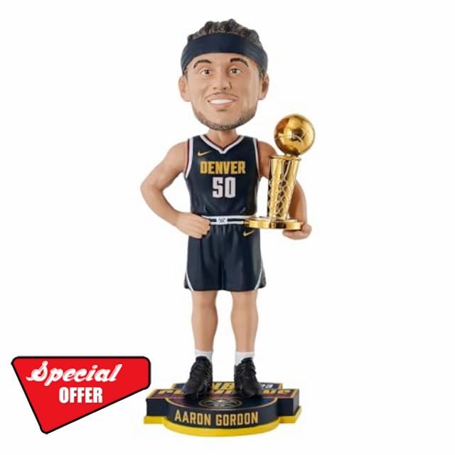 Aaron Gordon Denver Nuggets 2023 NBA Champions Bobblehead NBA Basketball
