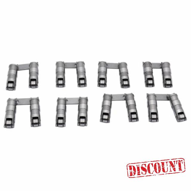 Hydraulic Roller Lifters with Link Bar for Chevy SBC Small Block V8 350 265 283 327 302 307 400 V8 Camshaft Kit Set of 8