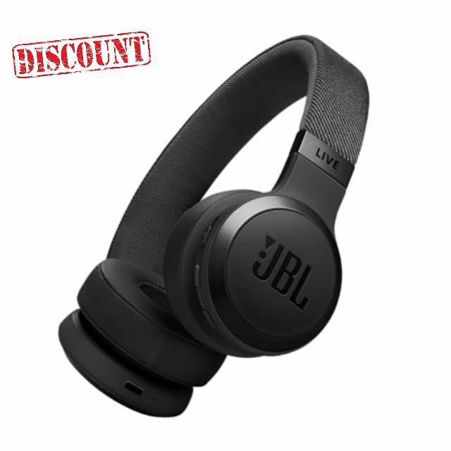 JBL Live 670NC - Wireless On-Ear Headphones with Adaptive Noise Cancelling with Smart Ambient