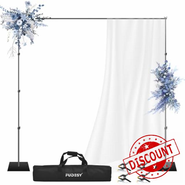 FUDESY Heavy Duty Backdrop Stand