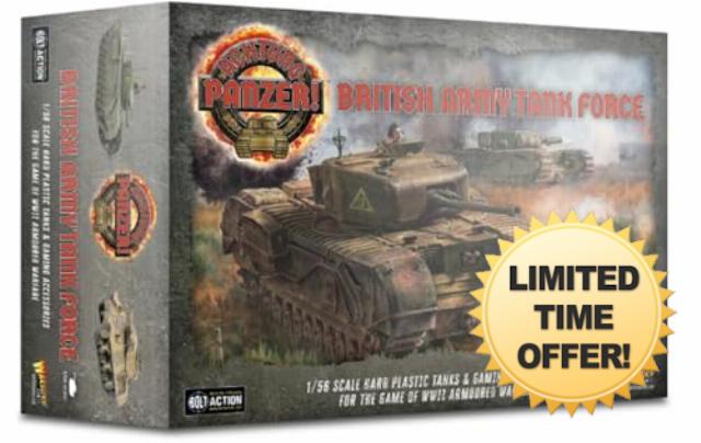 Warlord Games Achtung Panzer! British Tank Force