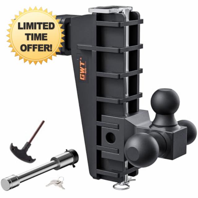 GWTAUTO Adjustable Trailer Hitch