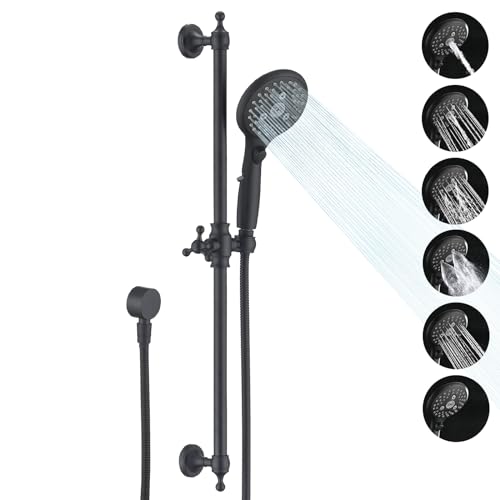 6 Settings Handheld Shower with ON/OFF Pause Switch