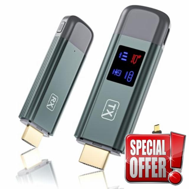 Wireless HDMI Transmitter and Receiver