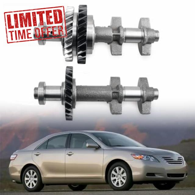 Engine Balance Shaft Set 13601-28021 13602-28020 Fits for Corolla Solara Matrix Camry tC 2AZ-FE 2.4L