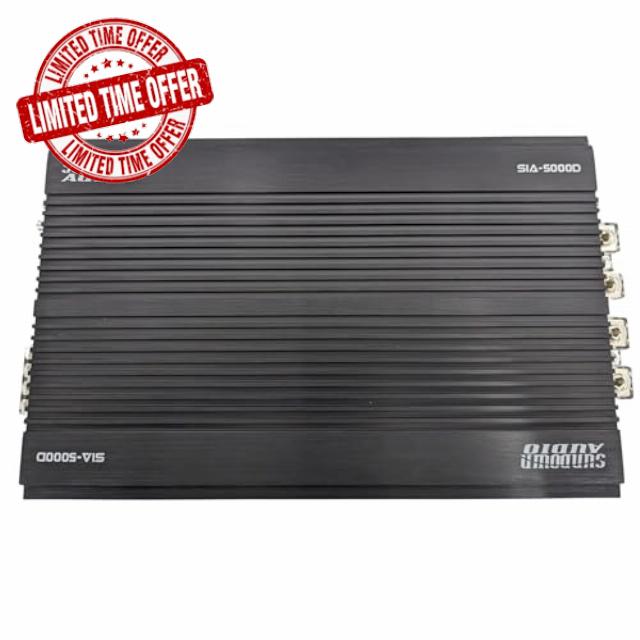 Sundown Audio SIA-5000D Monoblock 5000W RMS Smart Amplifier
