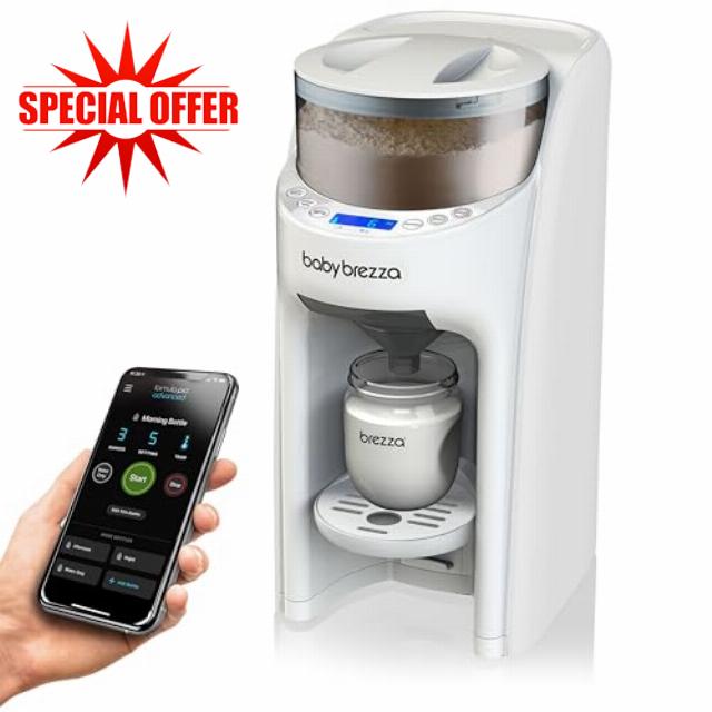Formula Pro Advanced WiFi Formula Dispenser - Automatically Mix a Warm Formula Bottle from Your Phone Instantly – Easily Make Bottle with Automatic Powder Blending Machine
