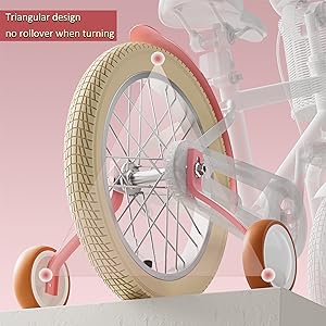 Pedal Reinforced design, anti-slip and anti-falling, enhanced pedaling force