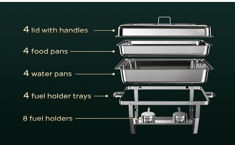 chafing dish set