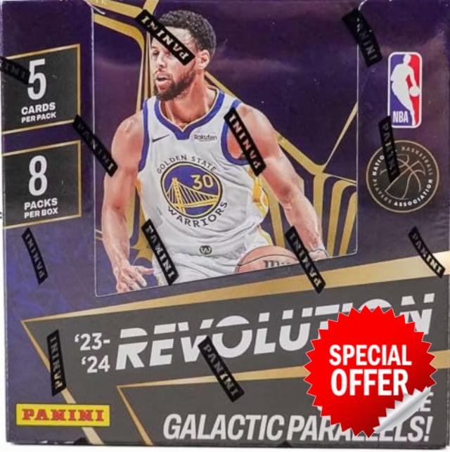 2023/24 Panini Revolution NBA Basketball HOBBY box (8 pks/bx)
