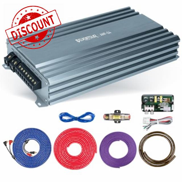 Seventour AMP-D4 1000 Watts Full-Range Class A/B Car Audio Amplifier 4 Channel