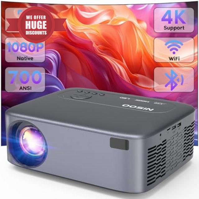 【Electric Focus】NISOO Native 1080P Projector