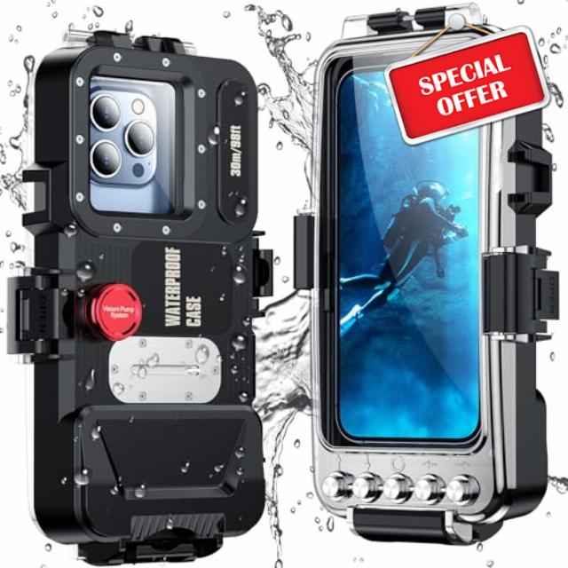 Temdan Diving Phone Case Compatible with All iPhone Series