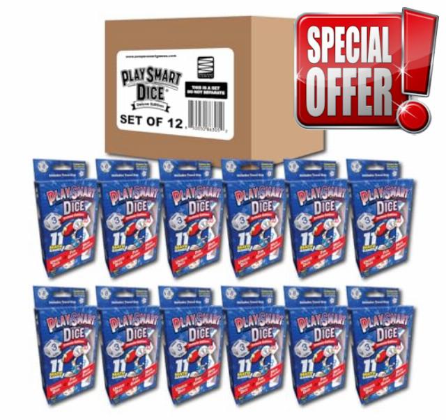 Play Smart Dice Deluxe Case Pack of 12 Sets