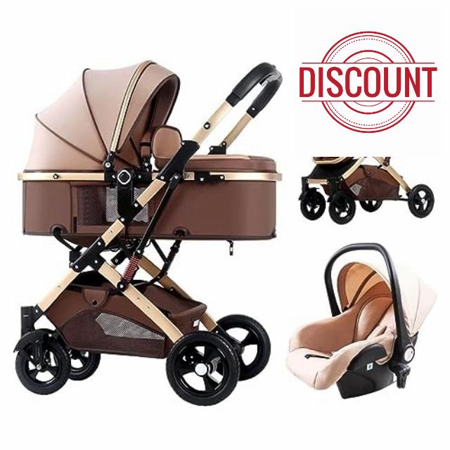 3 in 1 Baby Stroller for Newborn and Toddler