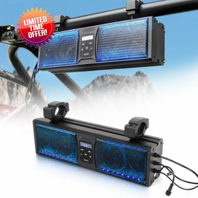 Universal 16Inch ATV UTV Sound Bar for Golf Cart