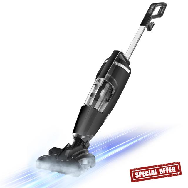 IULULU Steam Cleaner Wet Dry Vacuum Steamer All-in-one