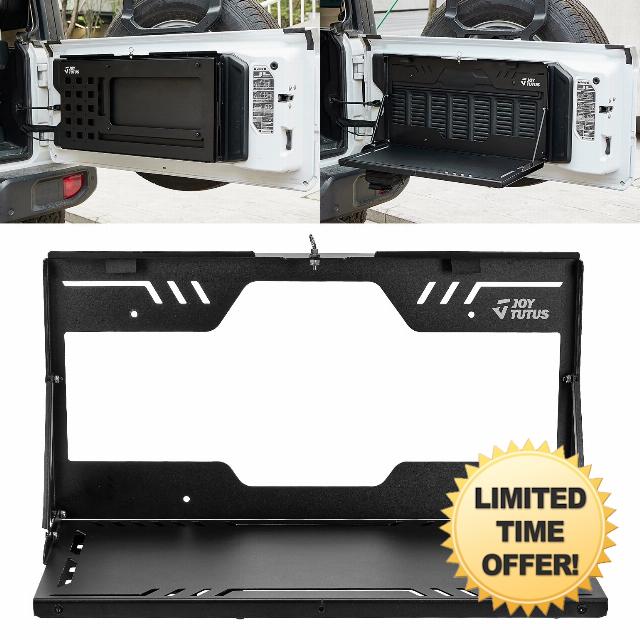 JOYTUTUS Tailgate Table for Wrangler JL JLU 2018-2024
