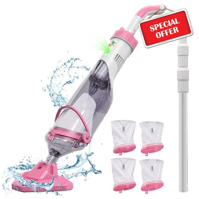 Enhulk Pool Vacuum with Telescopic Pole