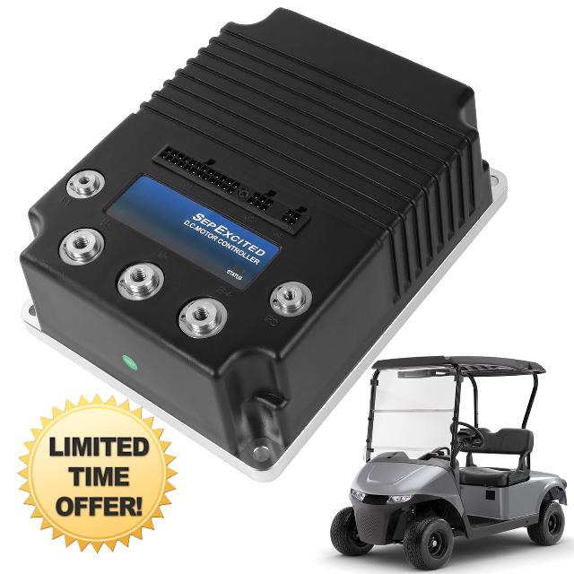 1268-5403 Motor Controller 400A 48V 0-5KΩ Compatible with EZ-GO Golf Carts Club Car Curtis 1268 DC SepEx Motor Controller 12685403