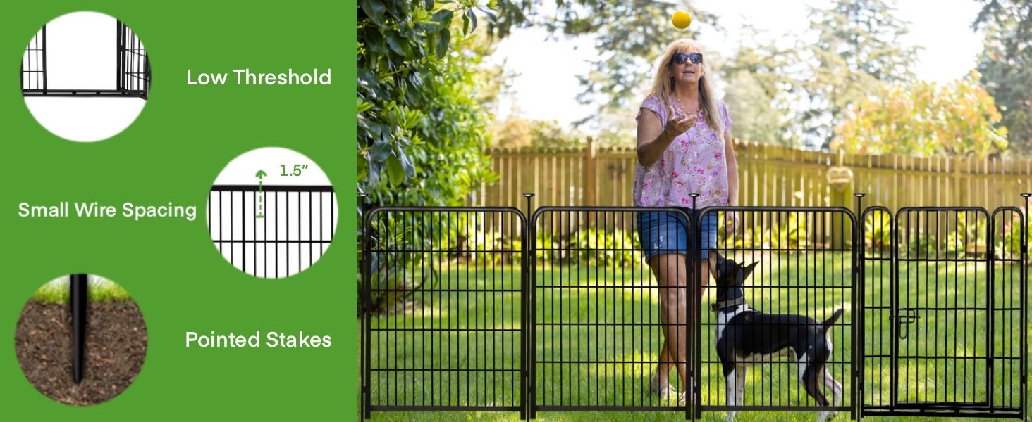 dog fence outdoor for yard