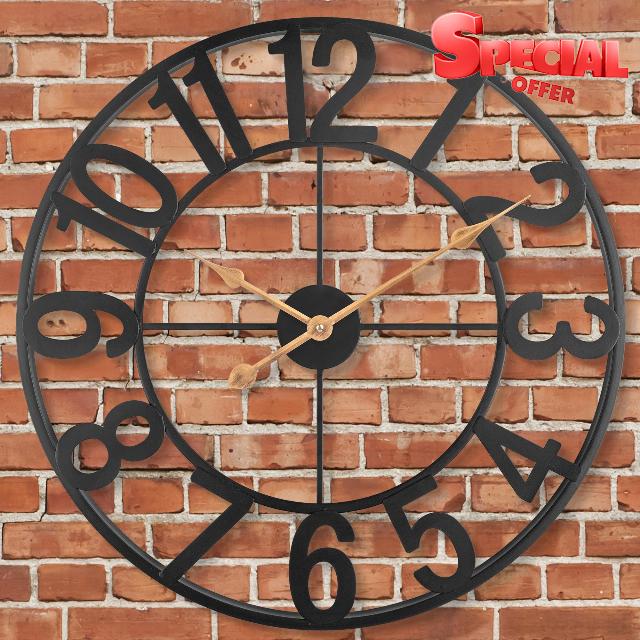 30 Inch Large Outdoor Clock