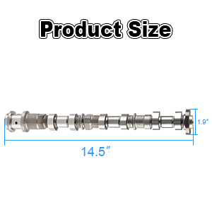 left side exhaust camshaft