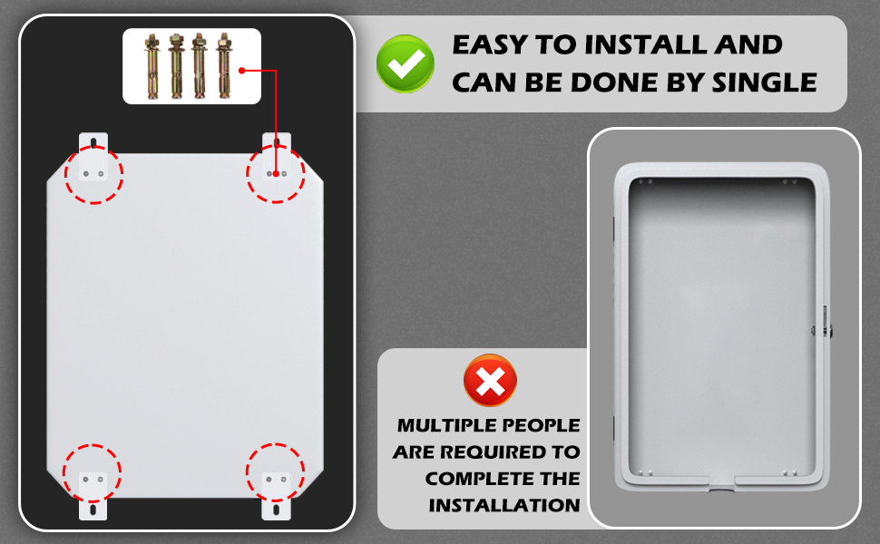 ev charger box outdoor enclosure cover gen 3 wall universal connector electric car holder charging