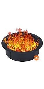 fire pit ring 36 inch 42 inch outer