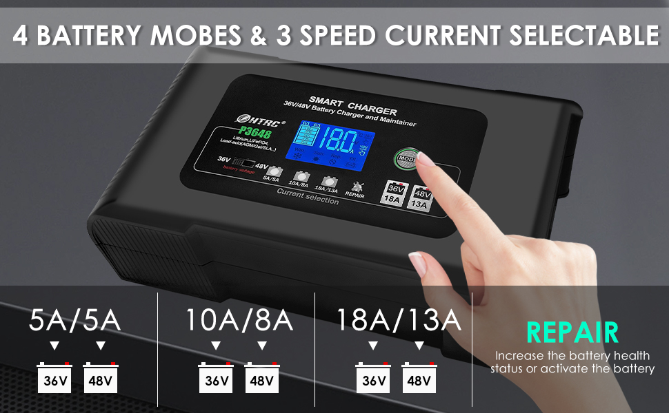 36/48V Battery Charger