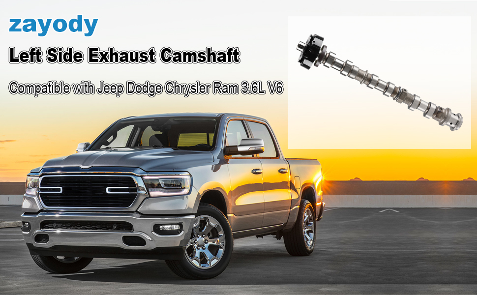 right side exhaust camshaft