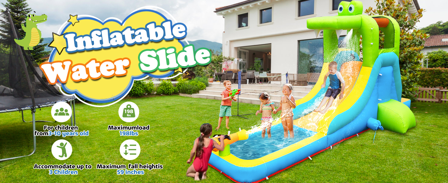 water slide