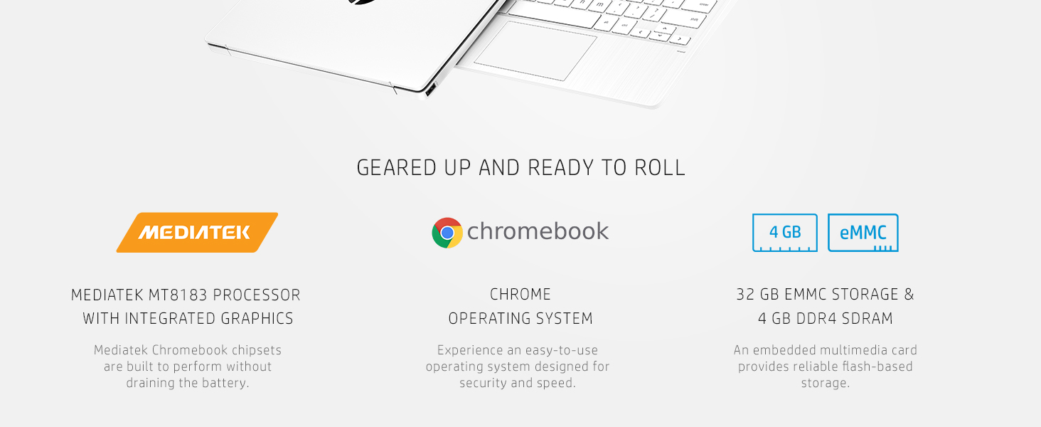 Hewlett-packard hp-laptop chrome-book computer 11-inch wire-less touch-screen computadora portable