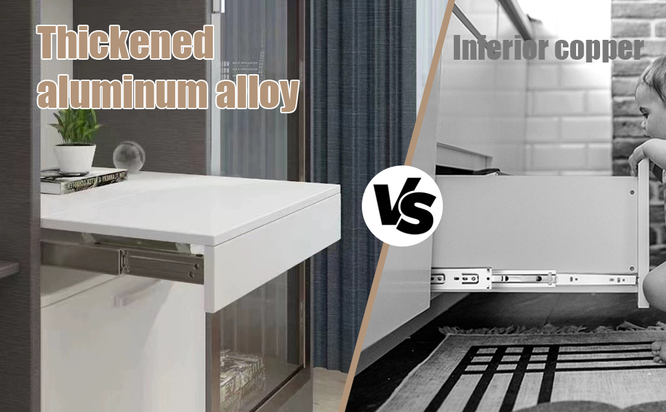 Load Capacity Cabinet Drawer Conversion Extension Table Mechanism